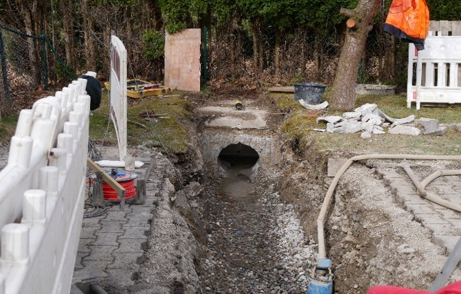 Ausbau der Mühlpoint Kanalbau 2