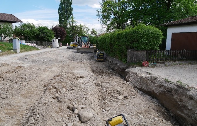 Ausbau der Achthalerstraße 1