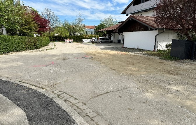 Ausbau der Mühlpoint Straßenbau 1